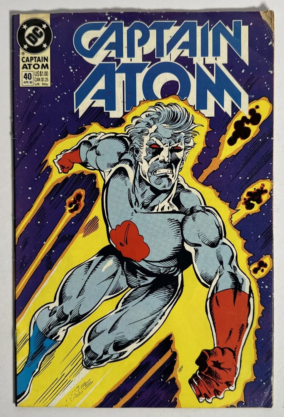 CAPTAIN ATOM #40 VOL. 3 9.0 DC COMIC BOOK CM4-159